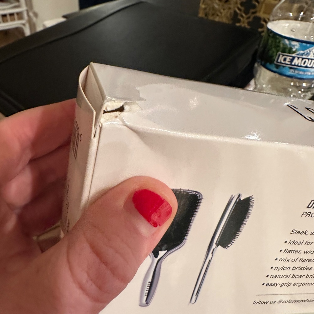 NWOT- Color Wow Dream Smooth Paddle Brush, Large. Unopened - Picture 5 of 5